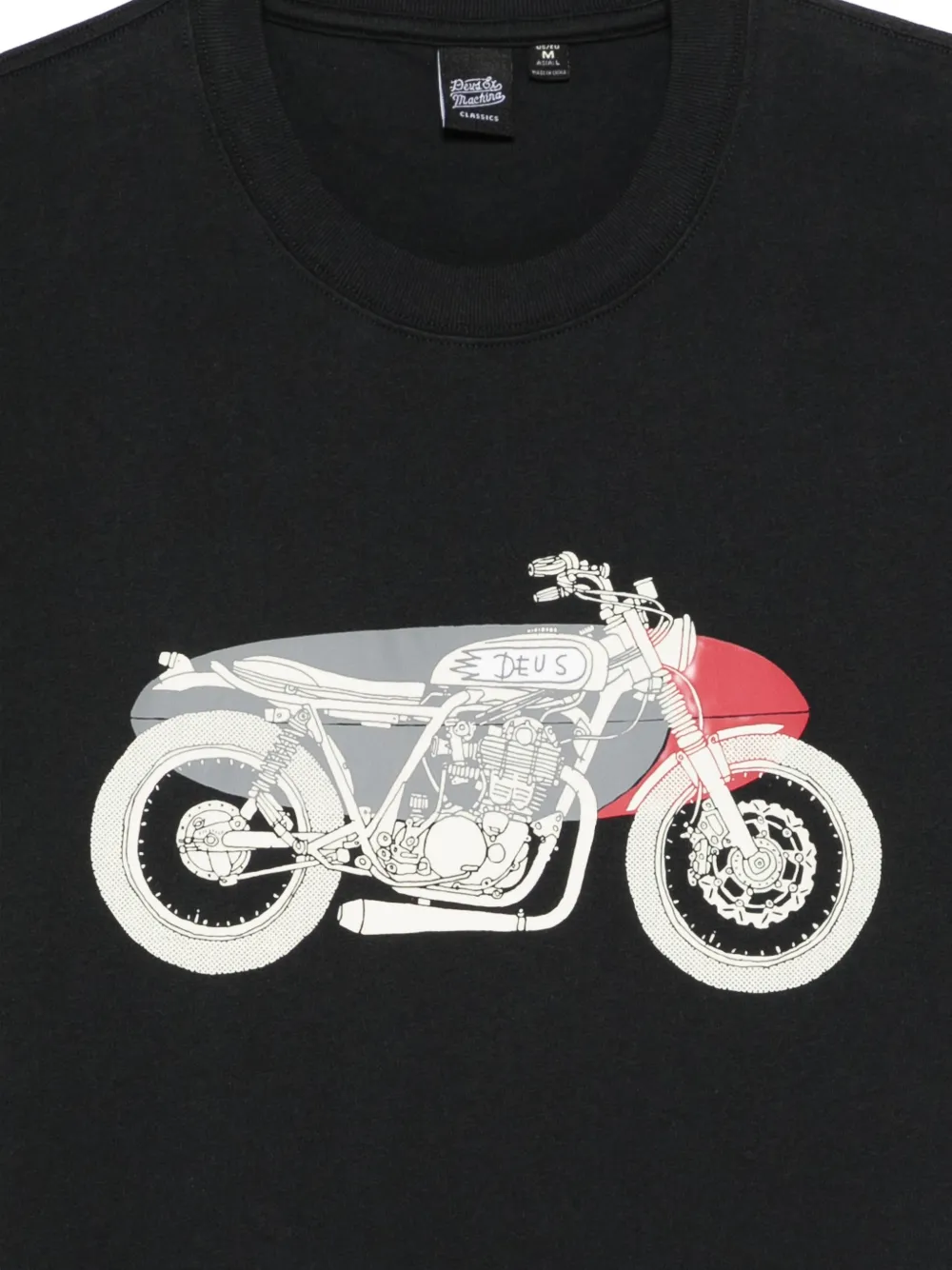 Deus Ex Machina T-shirt Zwart
