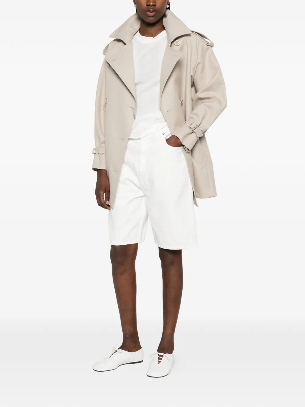 LouLou de Saison Isu shorts Wit