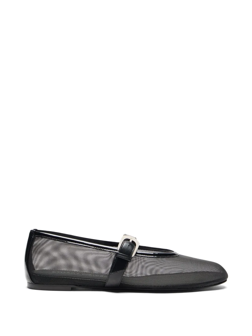 Stuart Weitzman Sai Bareitall ballet flats - Nero
