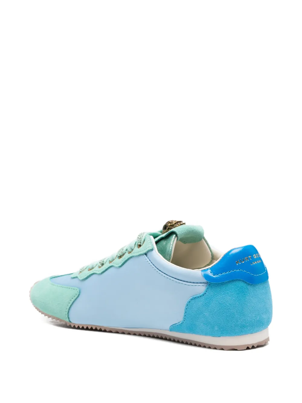 Kurt Geiger Islington sneakers met vlakken Blauw