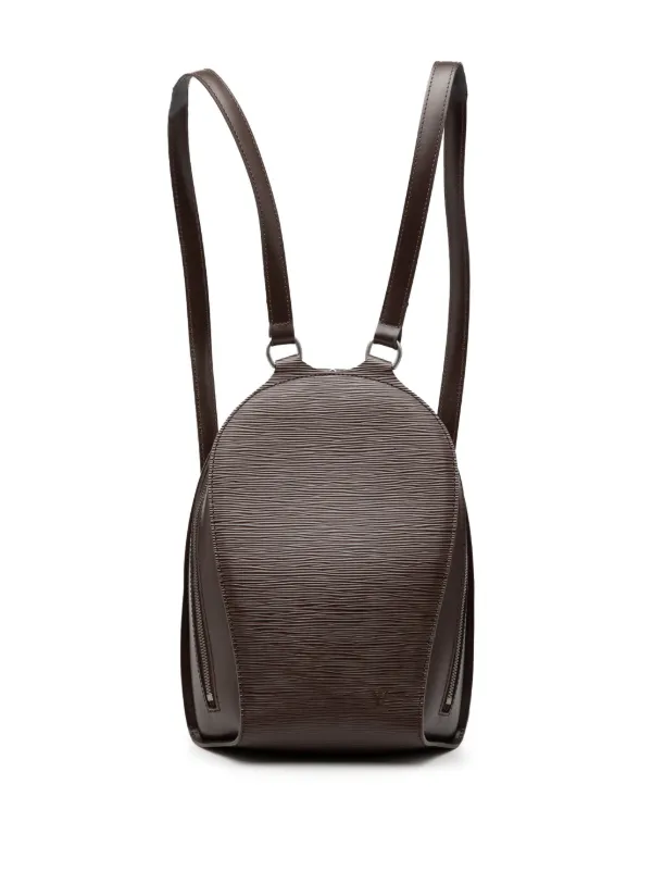 epi louis vuitton backpack Red Leather Mabillon | myGemma The Alma Backpack brings a sleek new attitude to the Alma family 1990s Louis Vuitton Brown Epi
