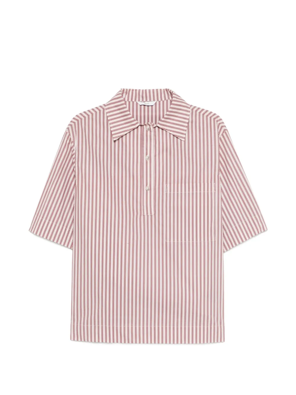 Hevo striped pocket polo shirt - Toni neutri