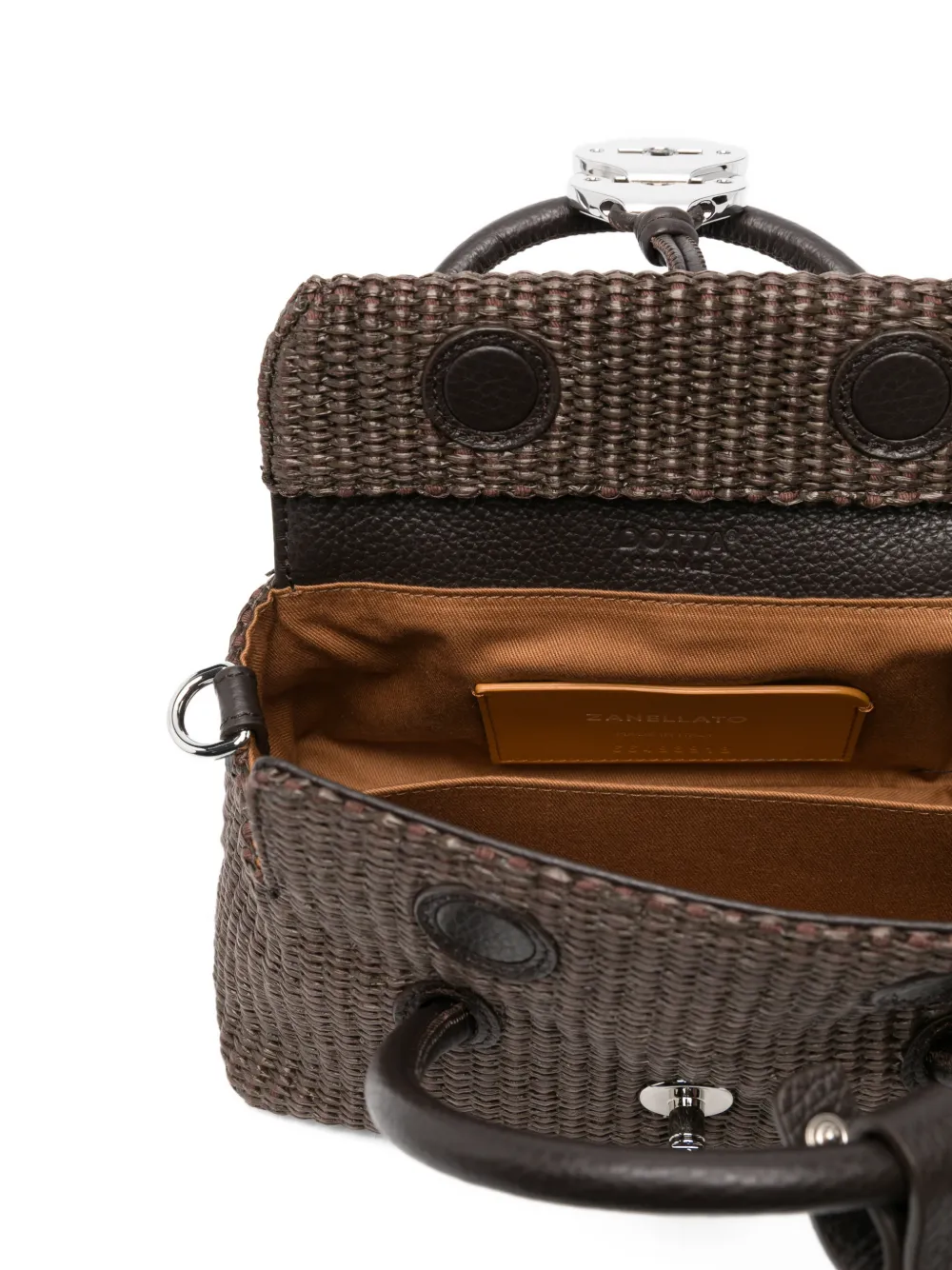 Zanellato Baby shopper met handvat Bruin