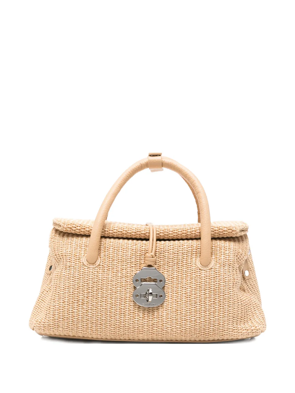 Zanellato Dotta top-handle tote bag - Toni neutri