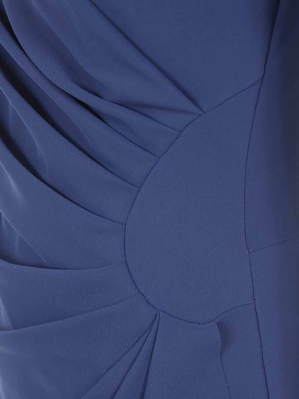 CHIARA BONI La Petite Robe Midi-wikkeljurk met ruches Blauw