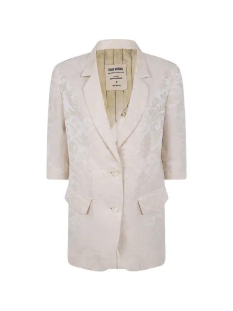 Uma Wang damask-pattern linen jacket