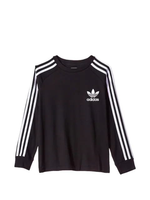 adidas Kids California T-shirt med lange ærmer og striber