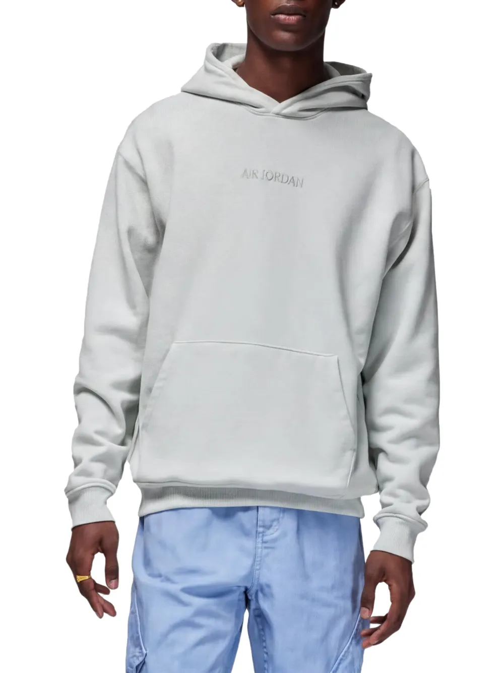 Jordan Wordmark hoodie Grijs