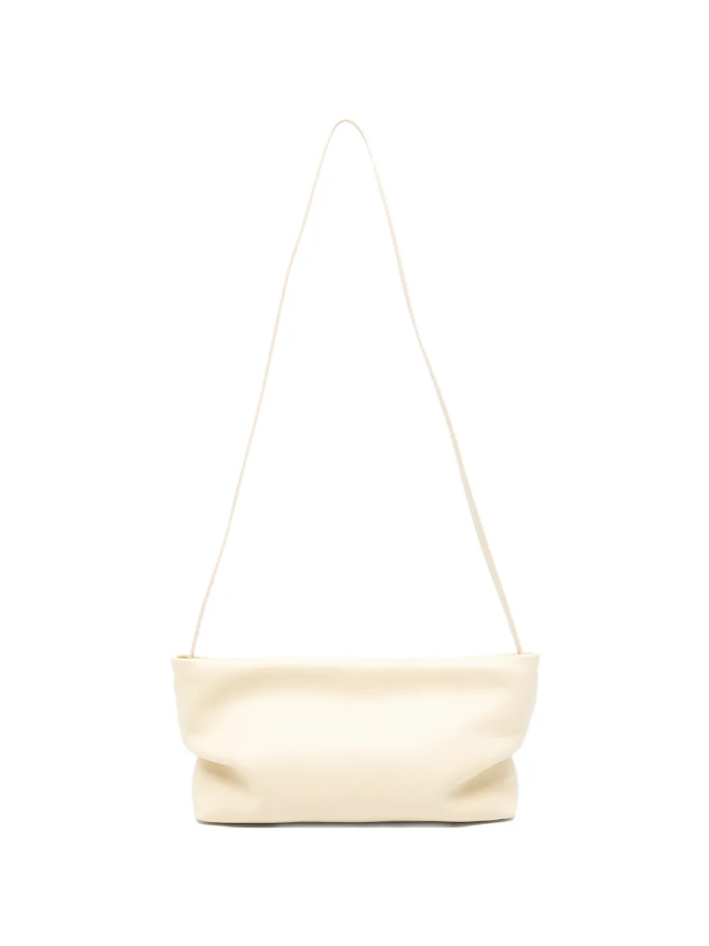 Aesther Ekme Nina leather clutch bag - Toni neutri