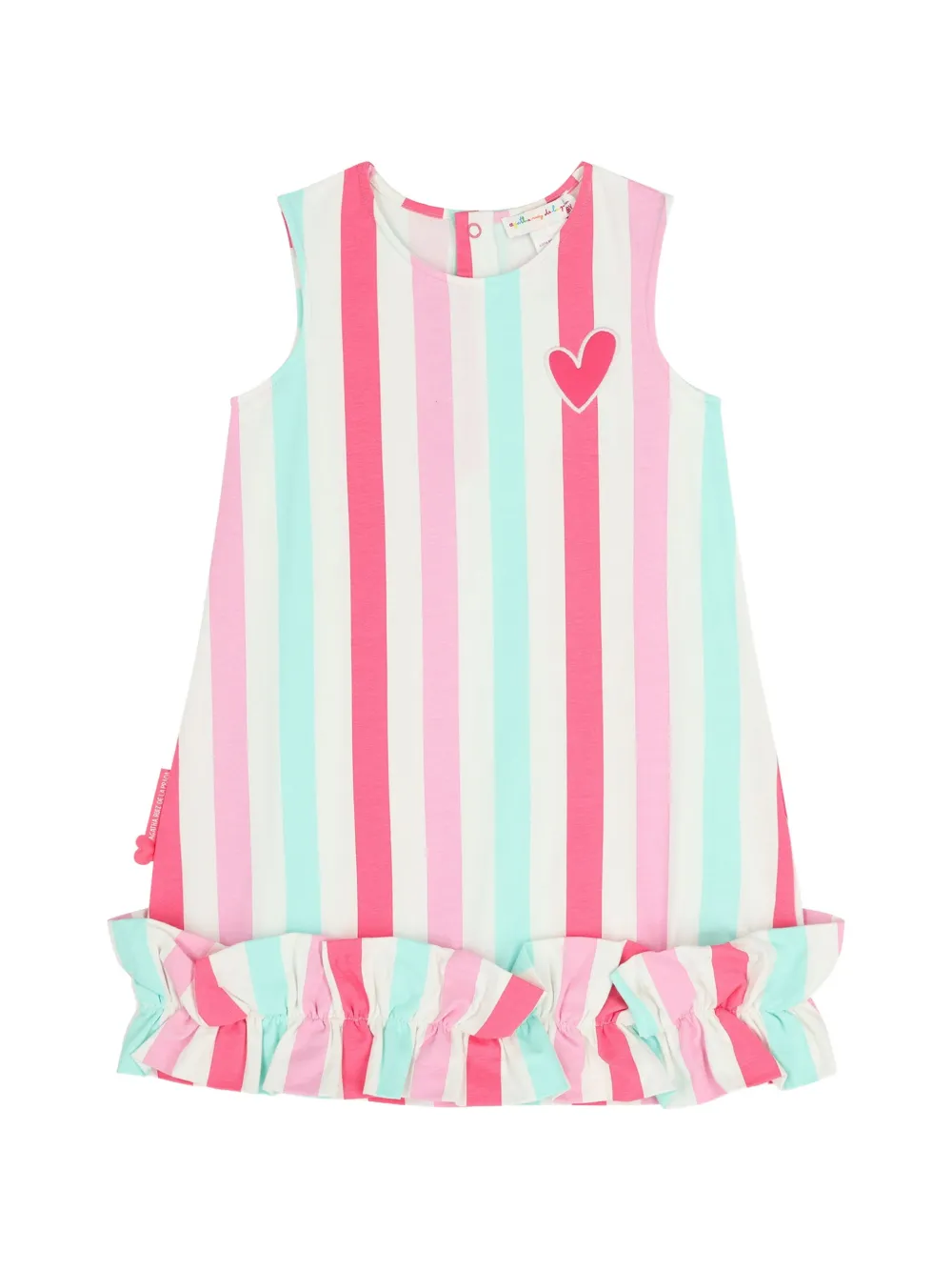 AGATHA RUIZ DE LA PRADA Abito a righe - Rosa