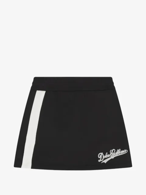 Dolce & Gabbana falda texturizada con estampado