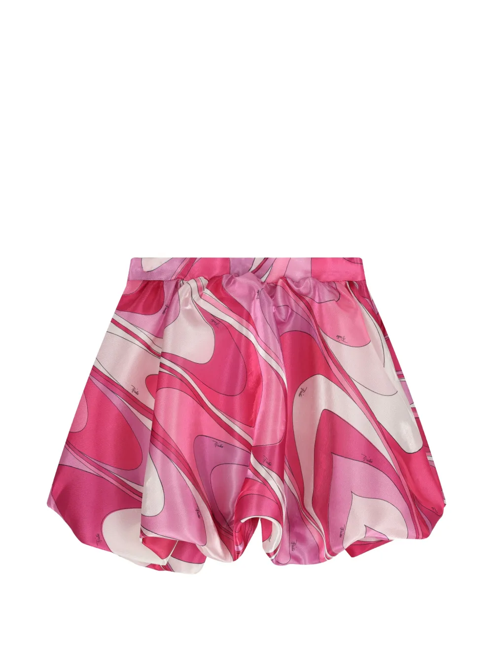 PUCCI Junior abstract-print skirt - Rosa