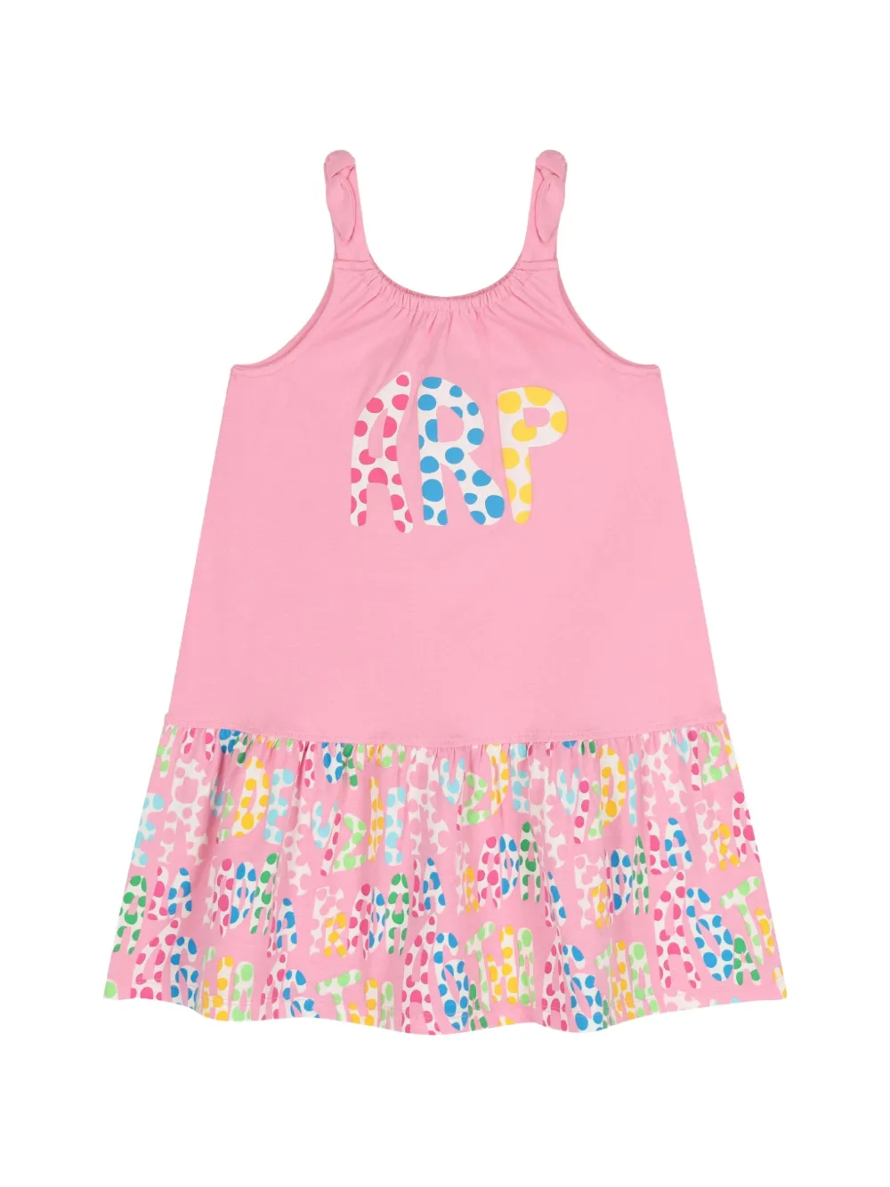 AGATHA RUIZ DE LA PRADA Abito con stampa e ruches - Rosa