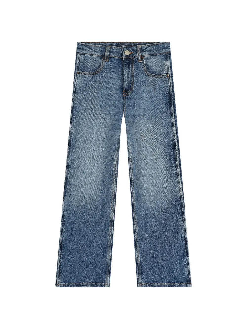 guess kids patch-pockets jeans - Blu
