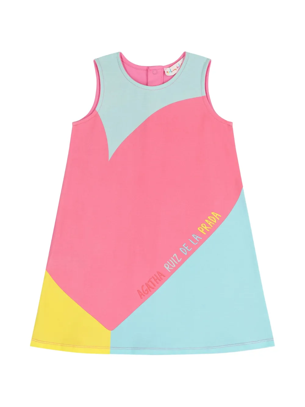 AGATHA RUIZ DE LA PRADA Abito con design color-block - Rosa