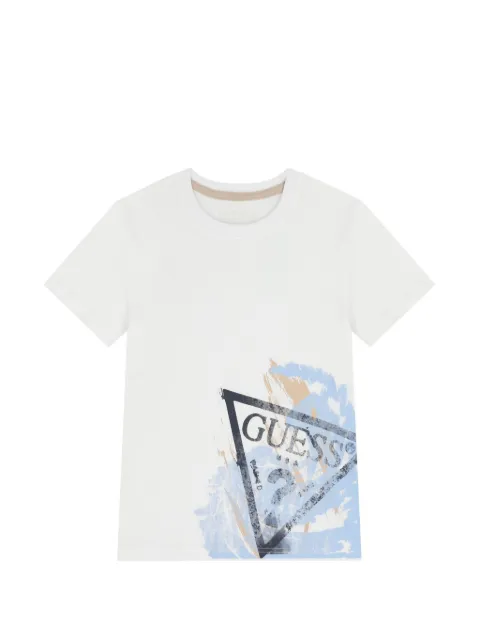GUESS USA print crew neck T-shirt