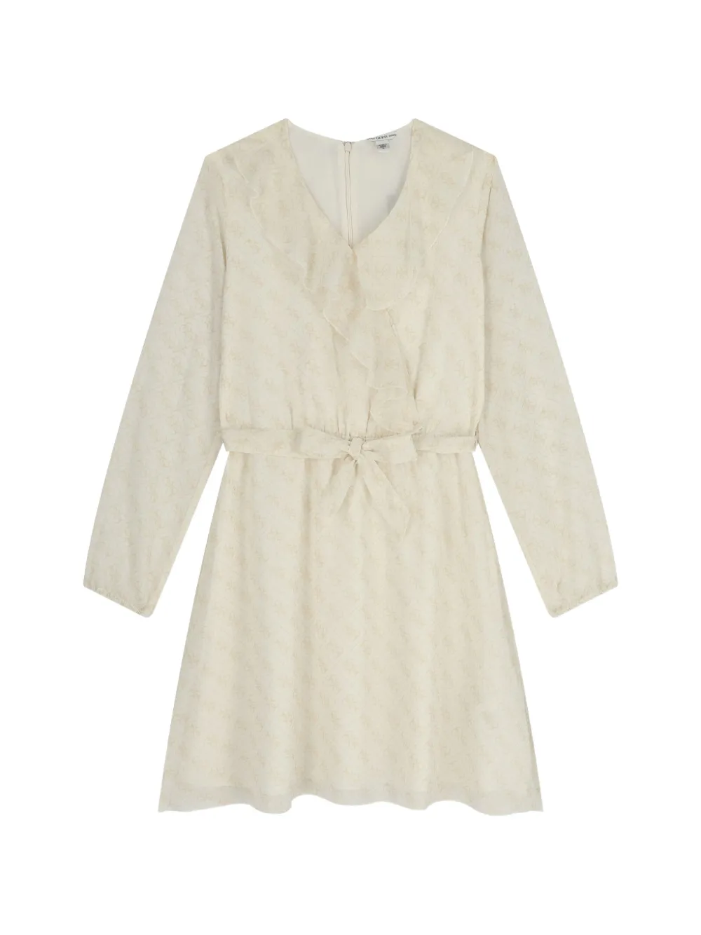 GUESS USA Abito con ruches - Toni neutri