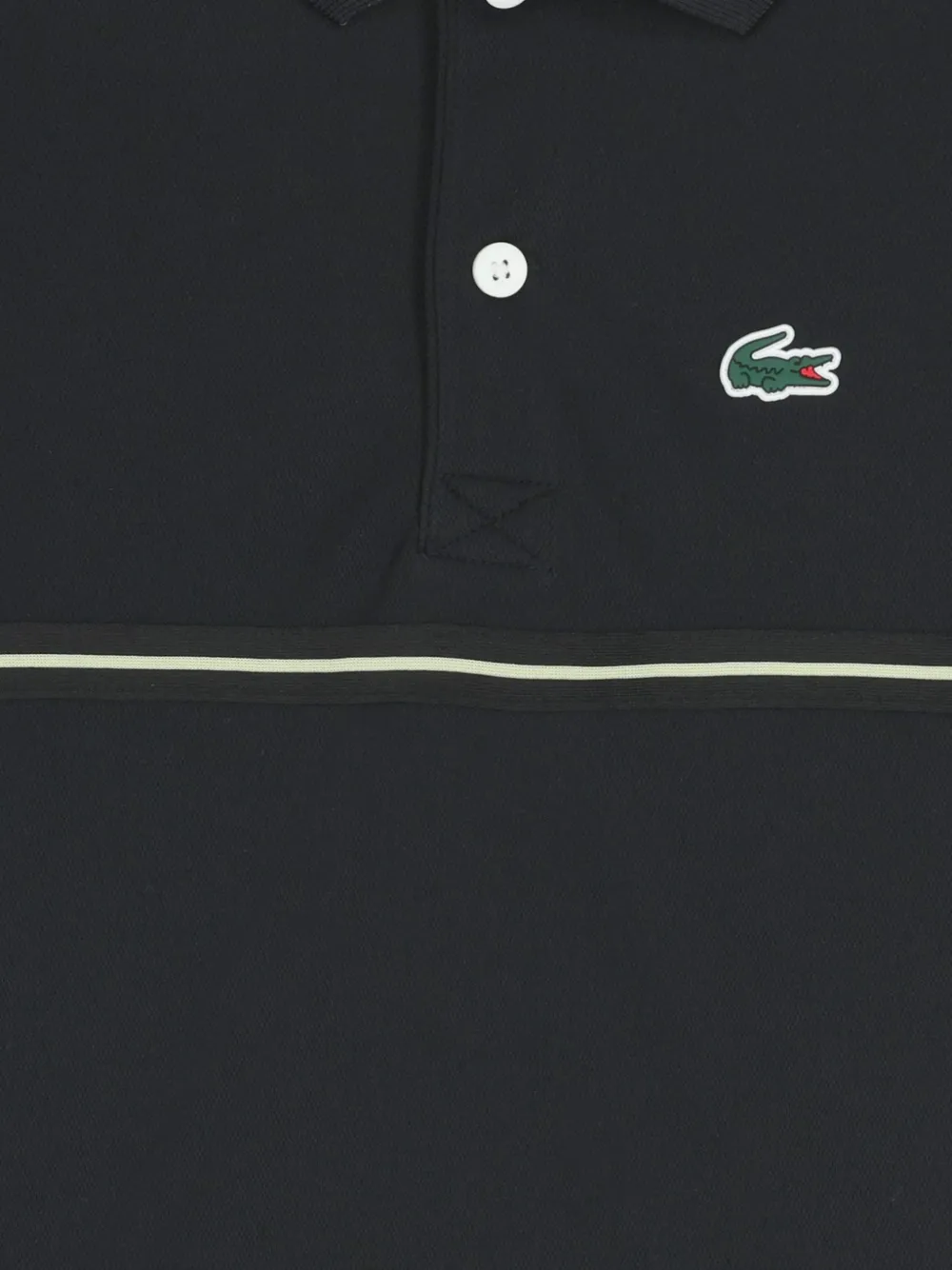  Lacoste Polo De Algodón - Negro 