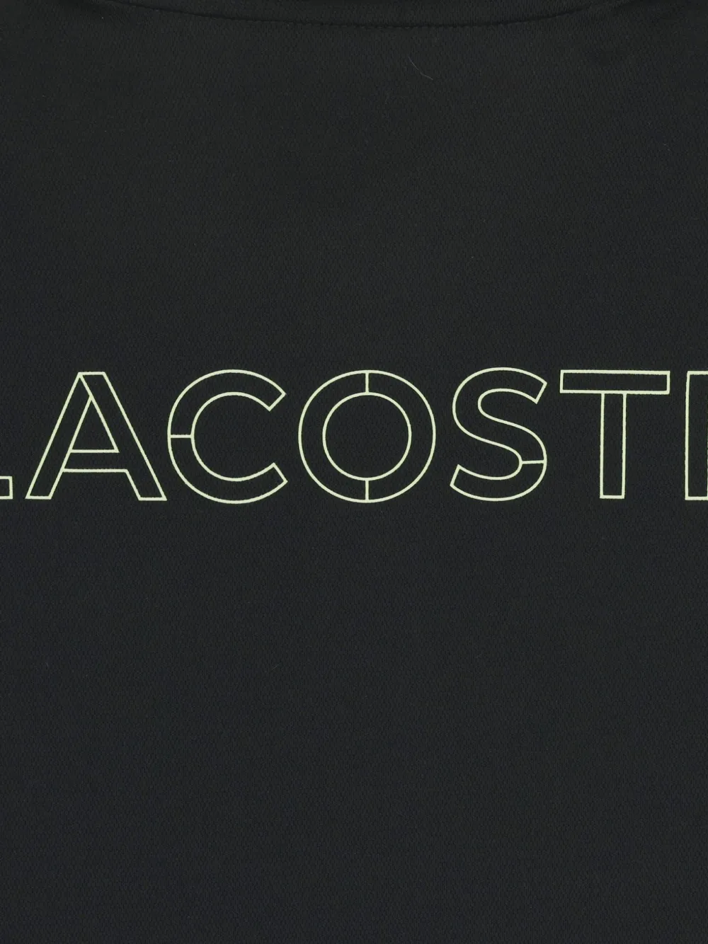 Lacoste Katoenen poloshirt Zwart