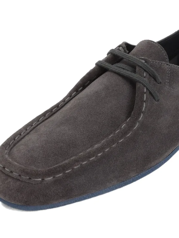 TARVAS グレー スエード デッキシューズ Jil Sander スエード デッキシューズ | グレー | FARFETCH JP