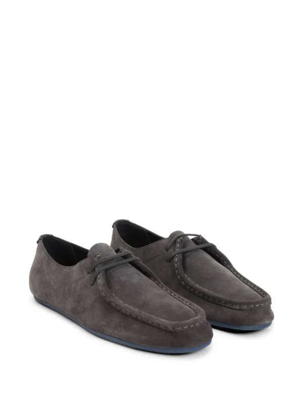 Jil Sander スエード デッキシューズ | グレー | FARFETCH JP