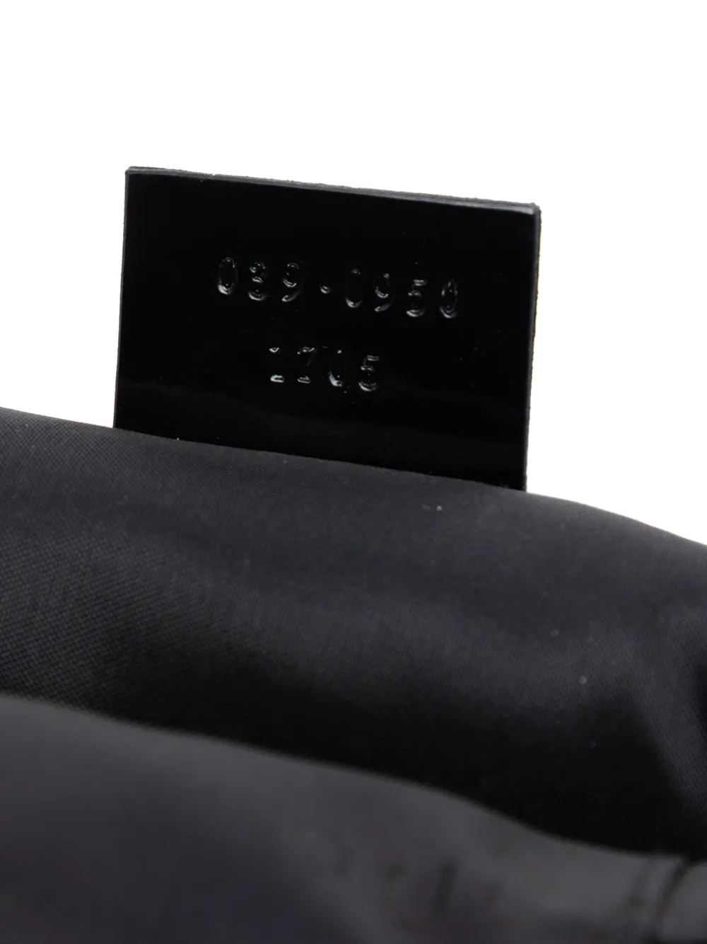 Gucci Pre-Owned 20th Century キャンバス バニティバッグ | ブラック