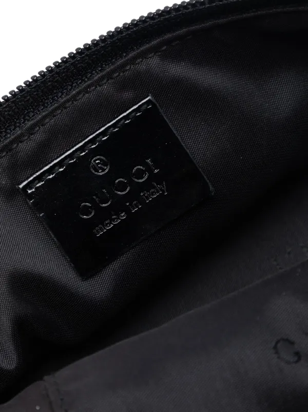 Gucci Pre-Owned 20th Century キャンバス バニティバッグ | ブラック