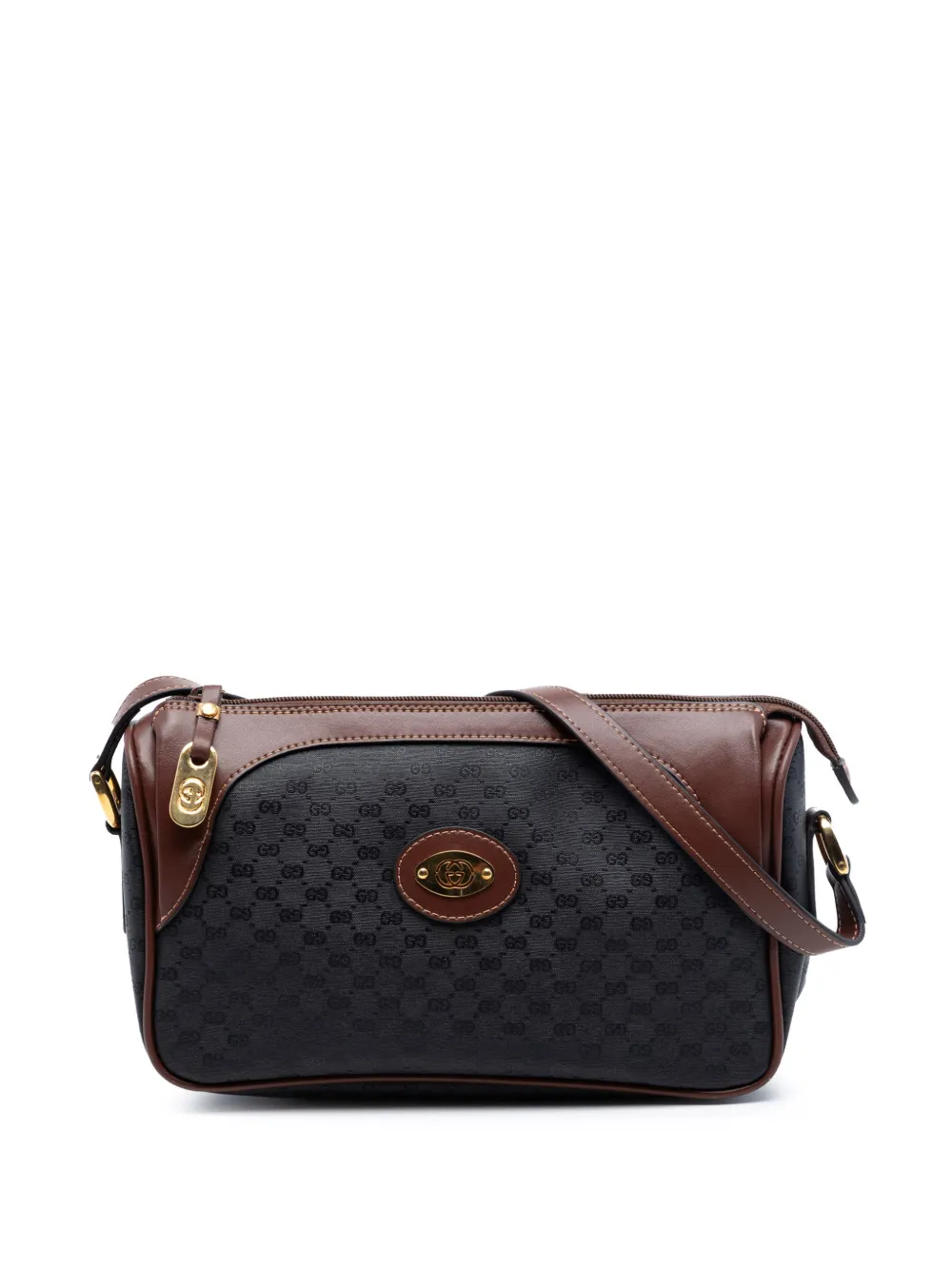 Gucci Pre-Owned 20th Century Micro GG Supreme crossbody bag - Nero