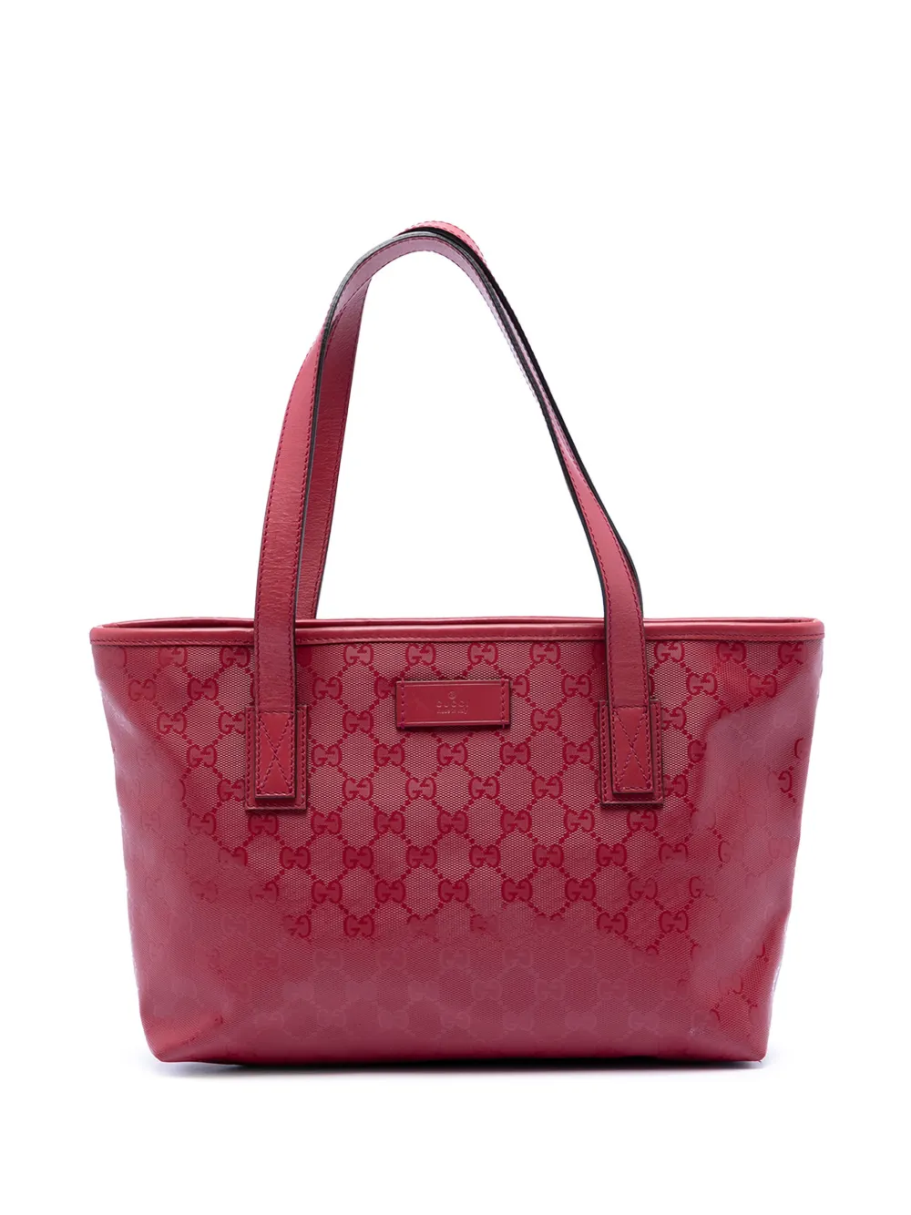 Gucci Pre-Owned 2016-2026 GG Imprime tote bag - Rosso