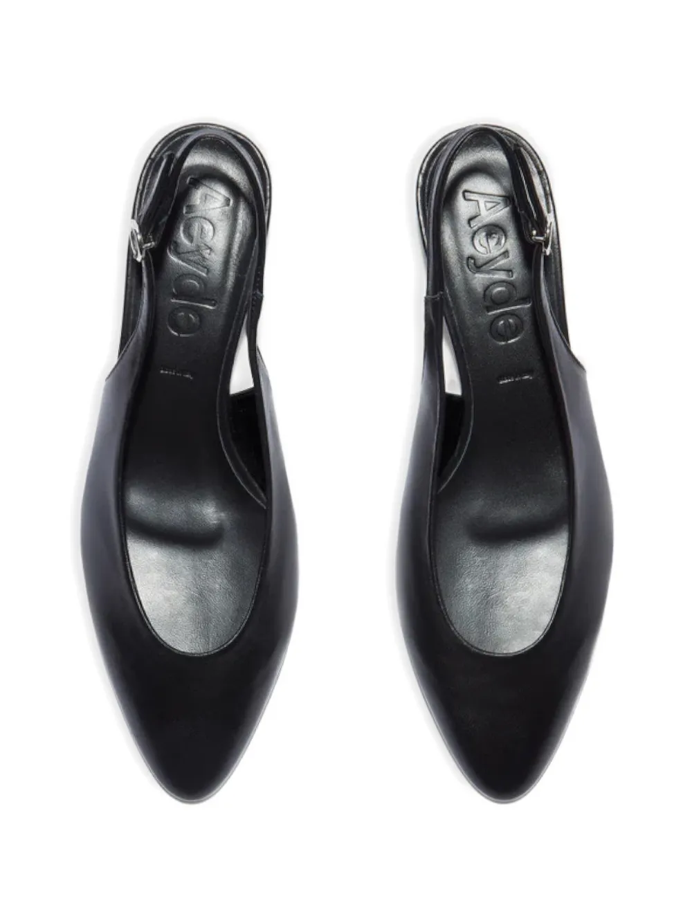 Aeyde Celeste slingback pumps Zwart