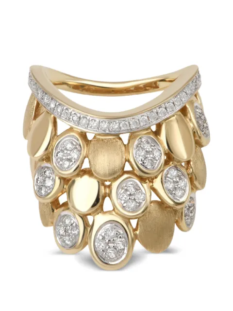 Rainbow K Blossom ring