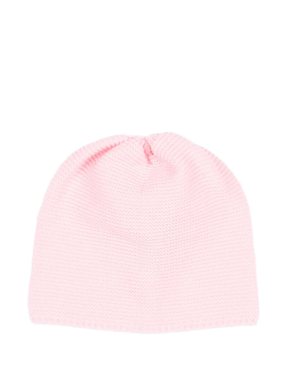 Little Bear crochet-knit beanie hat - Rosa