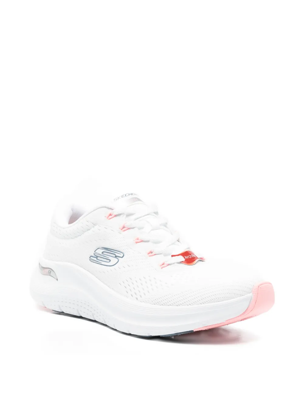 Skechers Arch Fit 2.0 Big League sneakers met logo Wit
