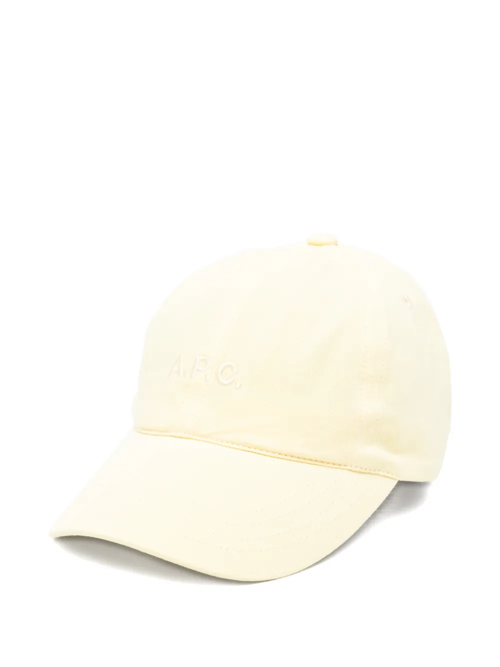 A.P.C. logo hat - Giallo