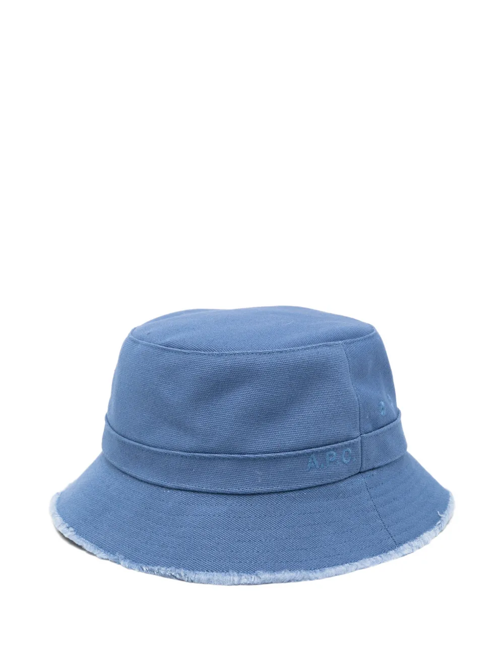 A.P.C. fringed bucket hat - Blu