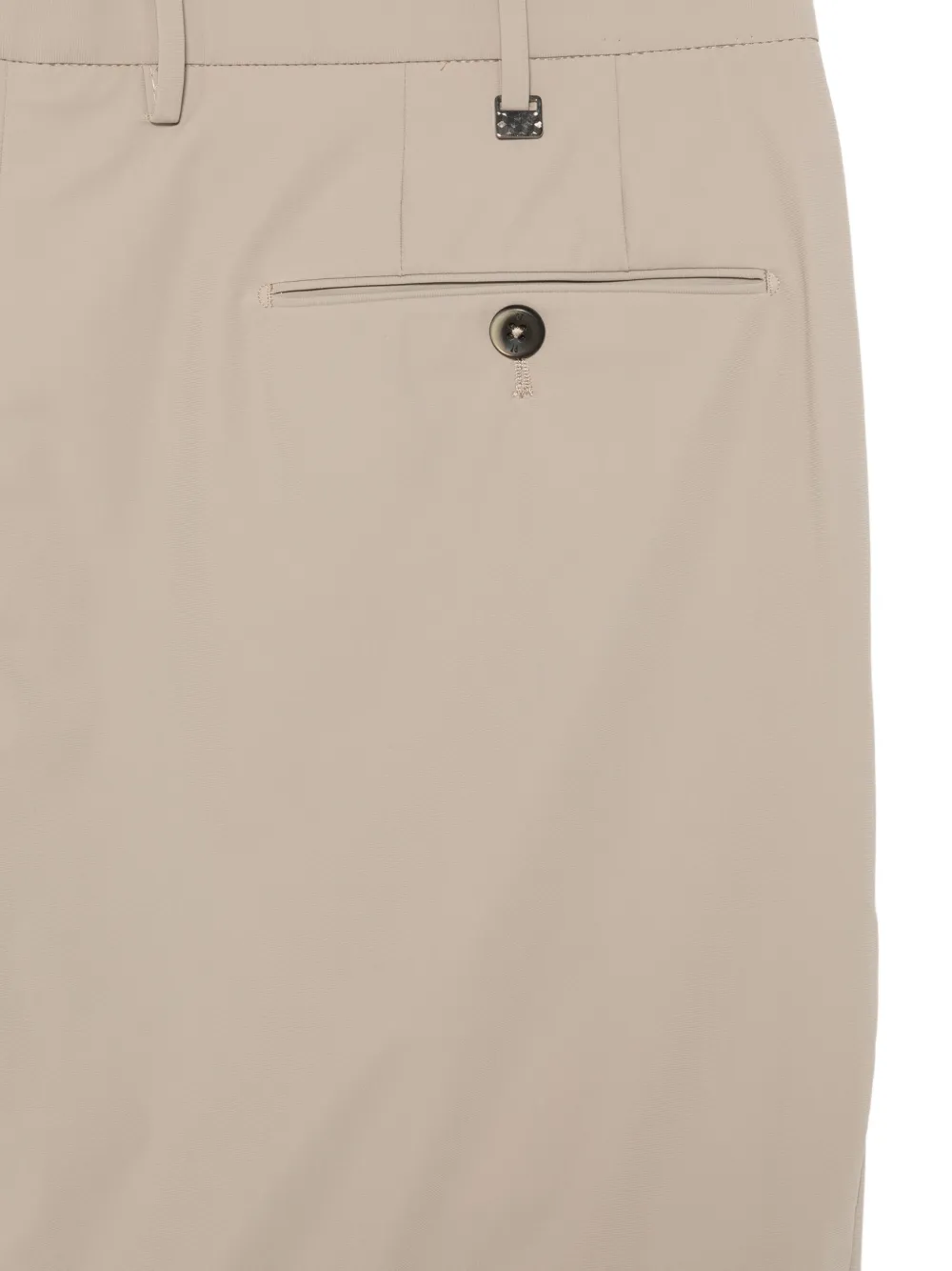 PT Torino Shorts met riemlussen Beige