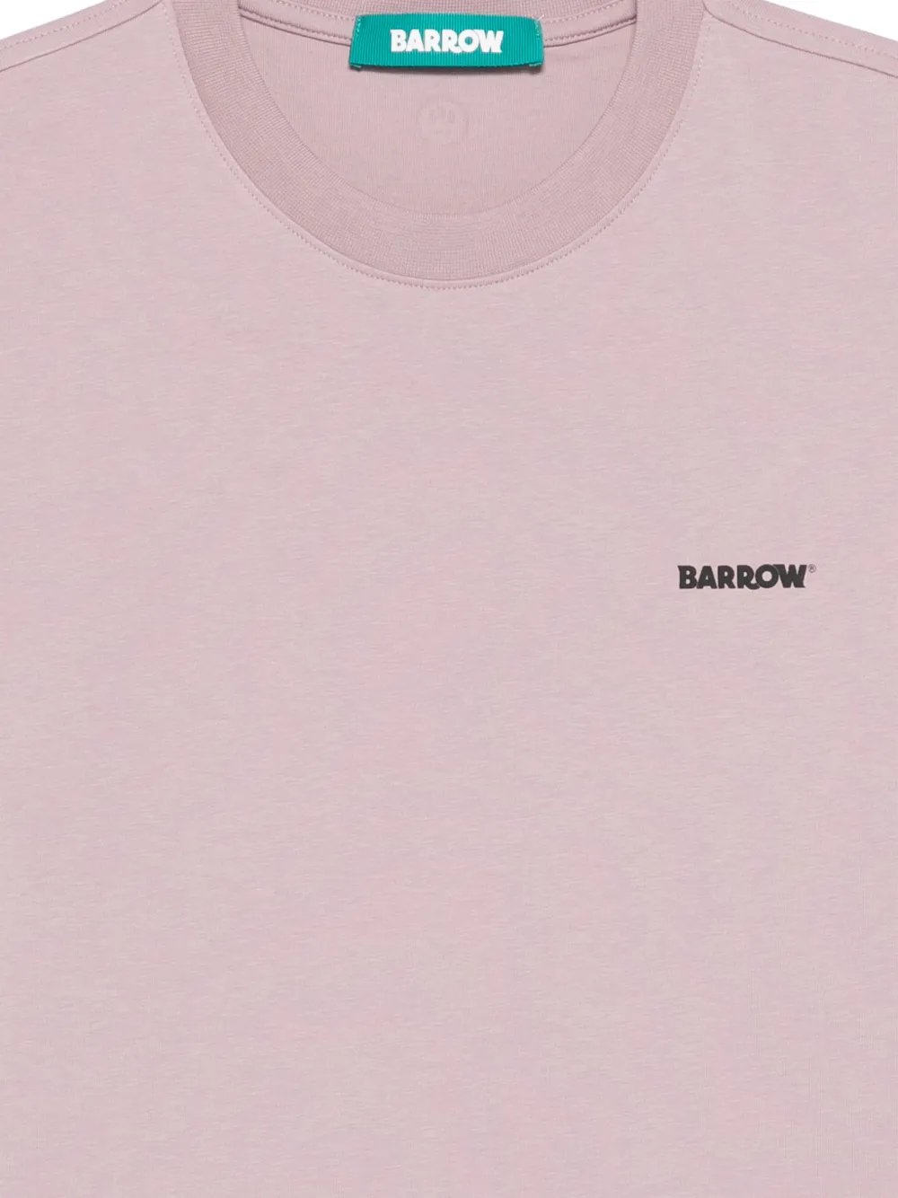 BARROW short sleeves crew neck T-shirt Roze