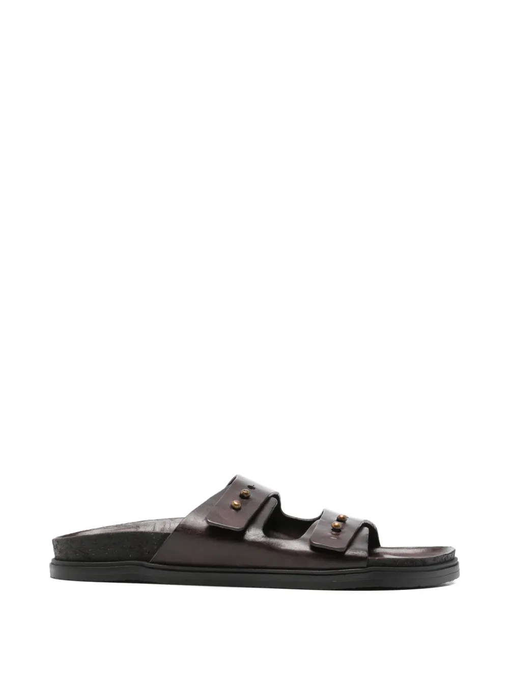 brador studded strap leather sandals