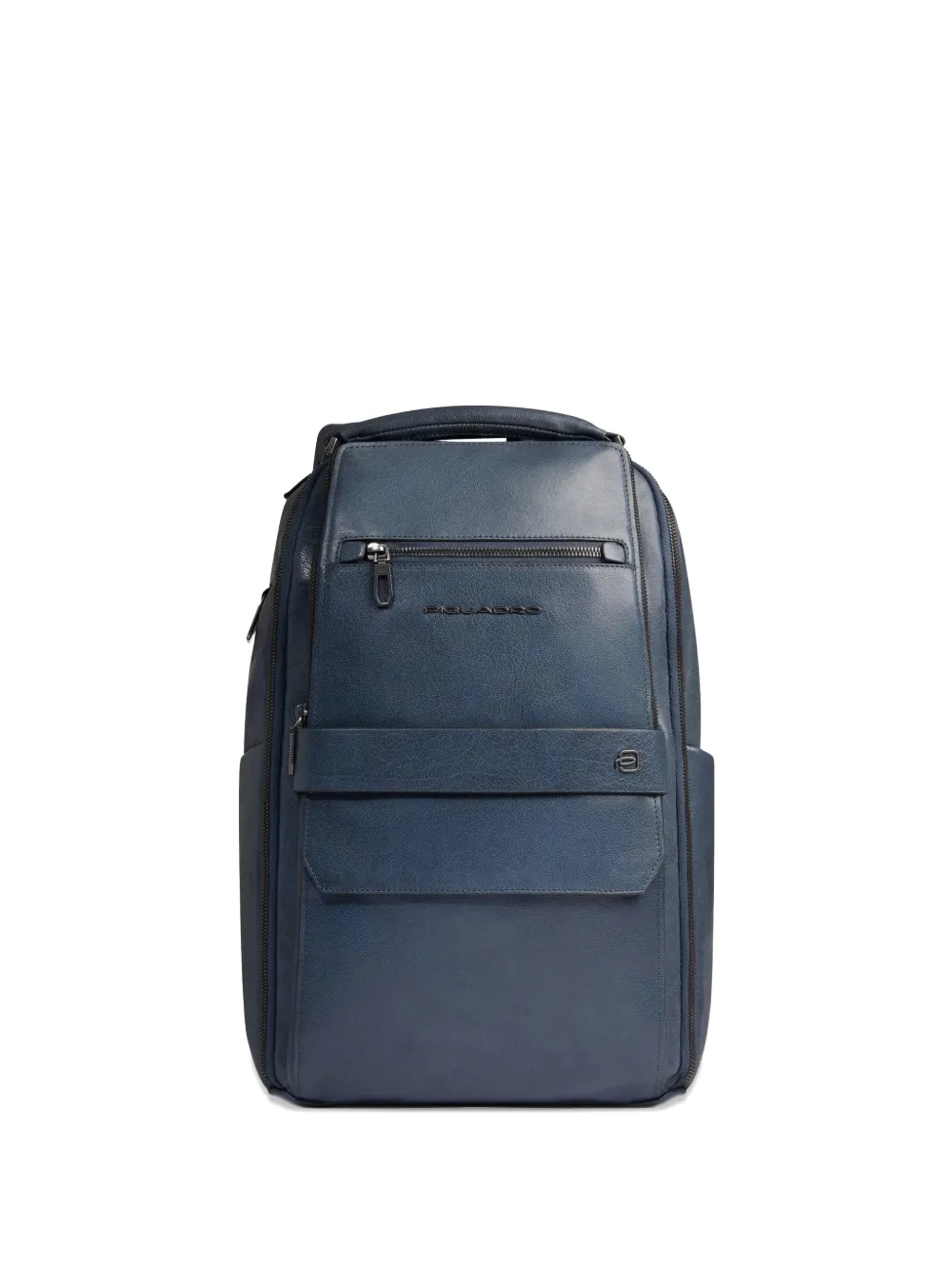 PIQUADRO zip detail backpack - Blu