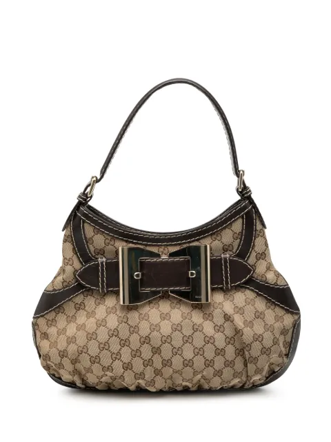 Gucci Pre-Owned 2000-2015 GG Canvas Dialux Queen hobo bag