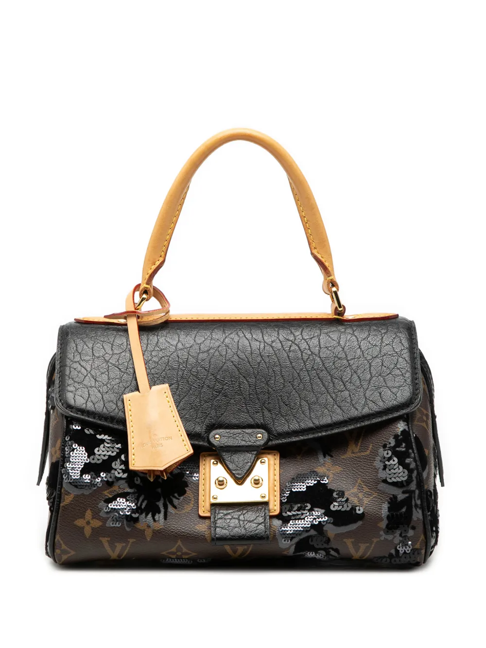Louis Vuitton Pre-Owned 2010 Monogram Fleur De Jais Carrousel handbag - Braun