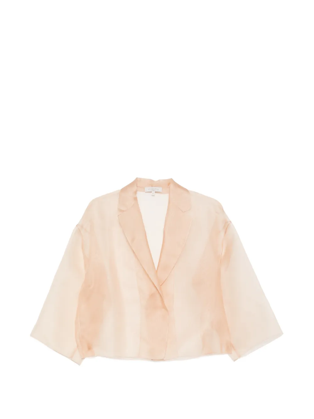 Antonelli Emma sheer jacket - Toni neutri