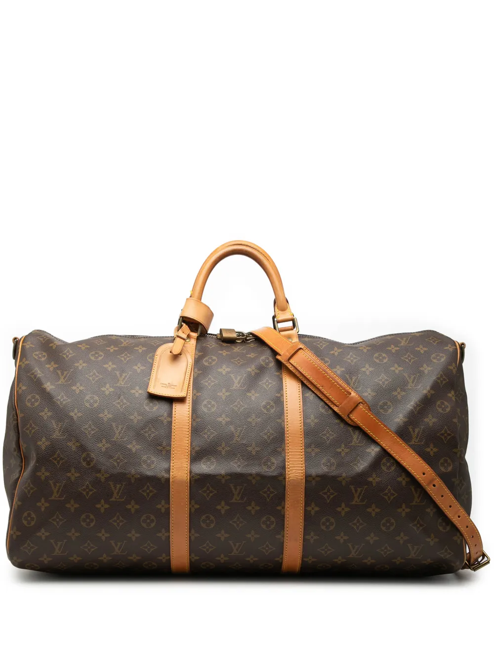 Louis Vuitton Pre-Owned 1990s Monogram Keepall Bandouliere 60 Louis Vuitton Pre-Owned 1990s Monogram Keepall Bandouliere 60