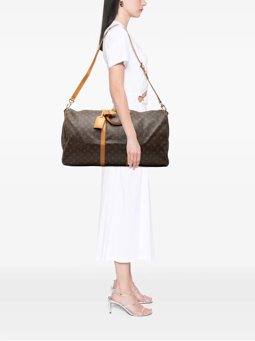 Louis Vuitton Pre-Owned 1990s モノグラム キーポル バンドリエール