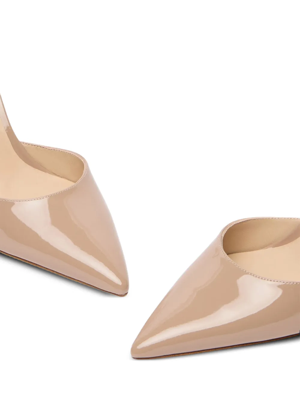 Stuart Weitzman Stuart pumps met bandje Beige