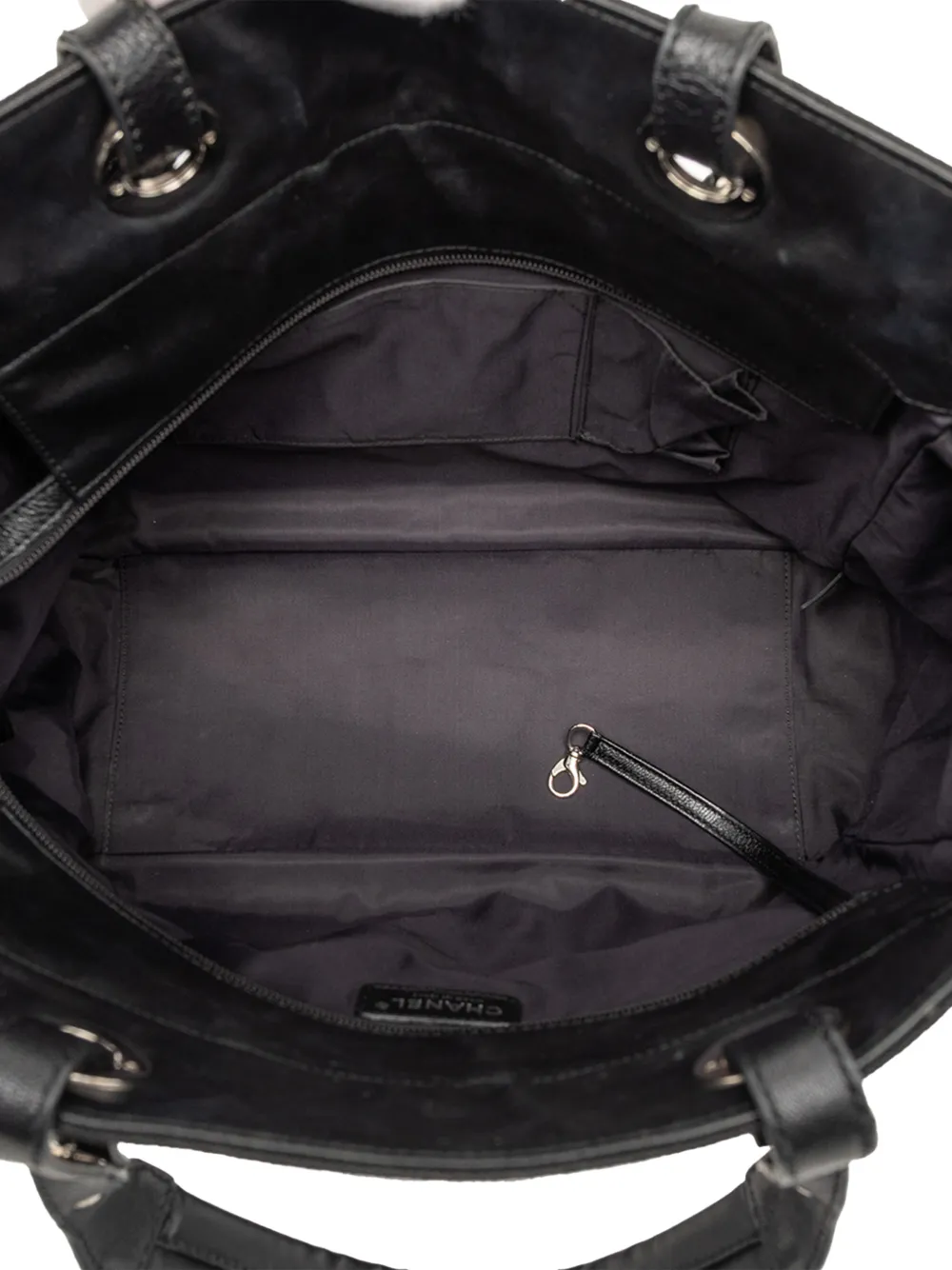 CHANEL Pre-Owned 2008-2009 Large Quilted Coated Canvas Paris