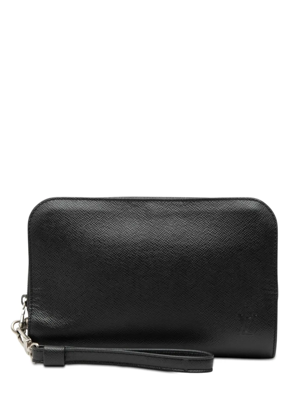 Louis Vuitton Pre-Owned 2010 Taiga Pochette Baikal clutch bag - Nero