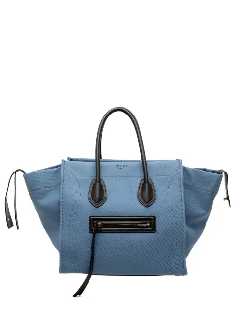 Celine Pre-Owned 2016 Medium Denim Phantom Luggage tote bag