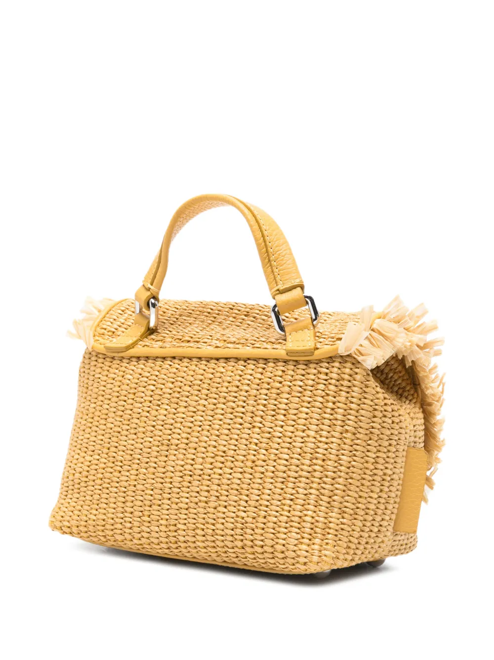 Zanellato Baby Postina shopper met franje Beige