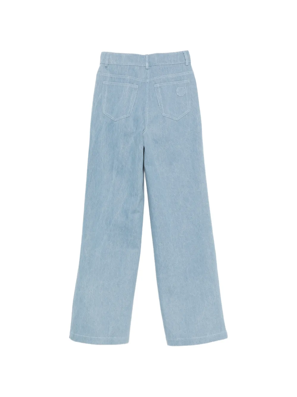  Akris Punto Pantalones Anchos - Azul 